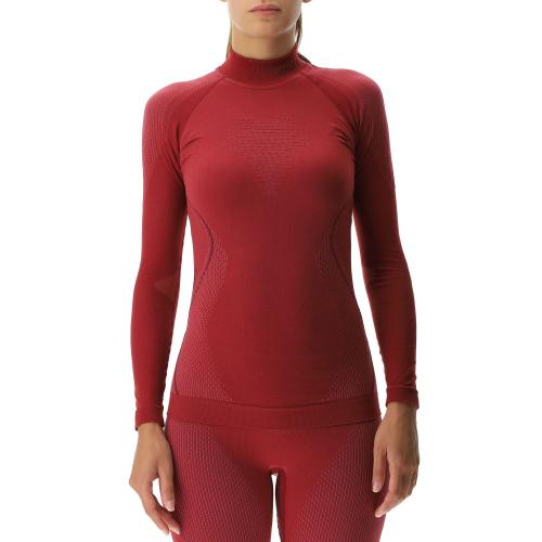 UYN Woman Evolutyon Uw Shirt Lg_Sl Turtle Neck - sofisticated red/bordeaux/bordeaux (Grösse: S/M) von UYN