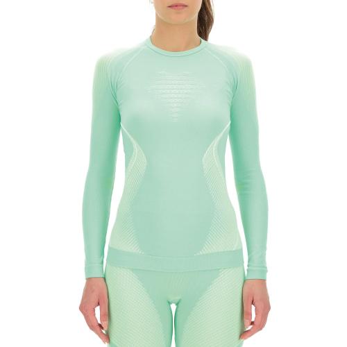 UYN Woman Evolutyon Uw Shirt Lg_Sl. - light green/white/white (Grösse: S/M) von UYN