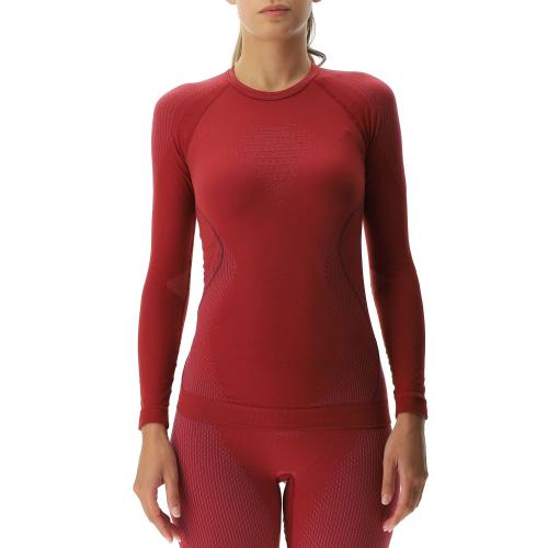 UYN Woman Evolutyon Uw Shirt Lg_Sl. - sofisticated red/bordeaux/bordeaux (Grösse: L/XL) von UYN