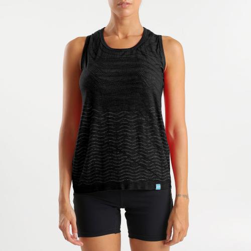 UYN Woman Ow Aerocross Self Layer Sleeveless Regular - black beauty (Grösse: L) von UYN