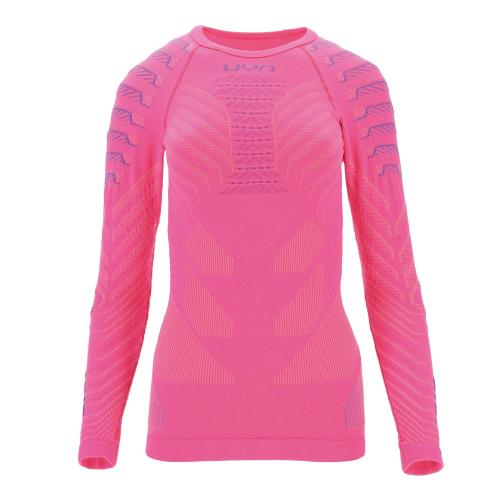 UYN Woman Resilyon Uw Shirt Lg_Sl.Round Neck - magenta/pink (Grösse: L/XL) von UYN