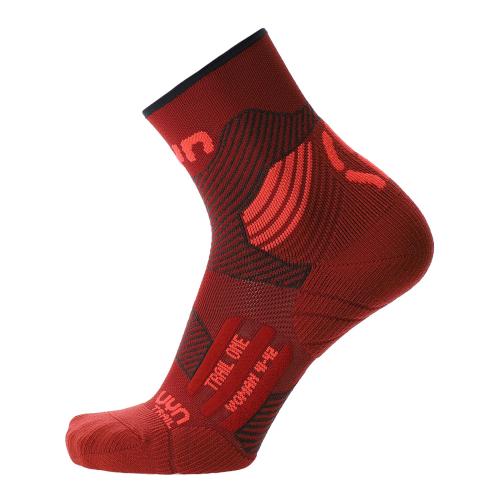 UYN Woman Run Trail One Socks - bordeaux (Grösse: 35/36) von UYN