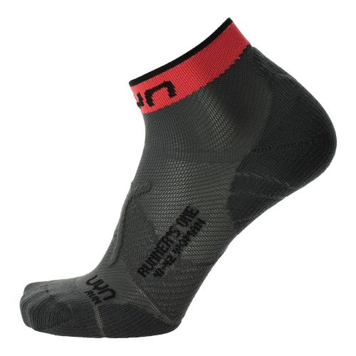 UYN Woman Runners One Socks - anthracite/pink (Grösse: 35/36) von UYN