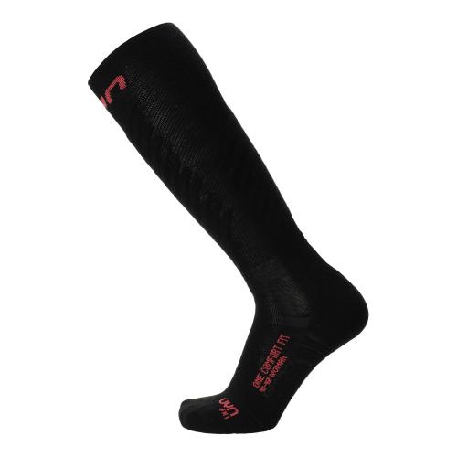 UYN Woman Ski One Comfort Fit Socks - black/pink (Grösse: 35/36) von UYN