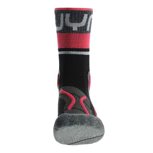 UYN Woman Trekking One Merino Socks - black/pink (Grösse: 35/36) von UYN