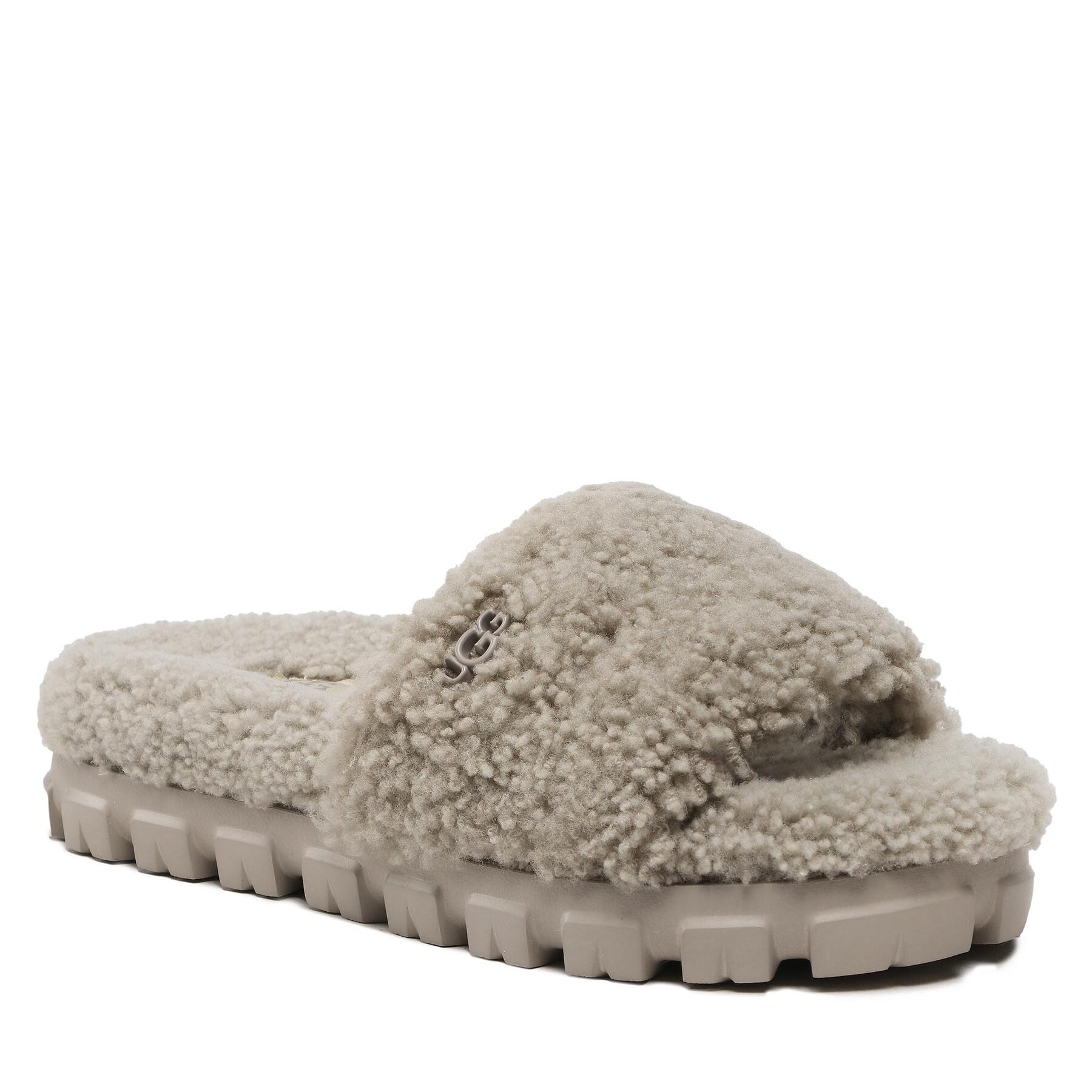 Hausschuhe Ugg W Cozetta Curly 1130838 Grau von Ugg