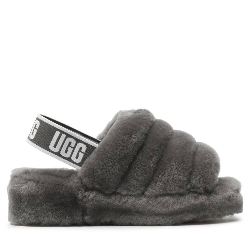 Hausschuhe Ugg W Fluff Yeah Slide 1095119 Grau von Ugg