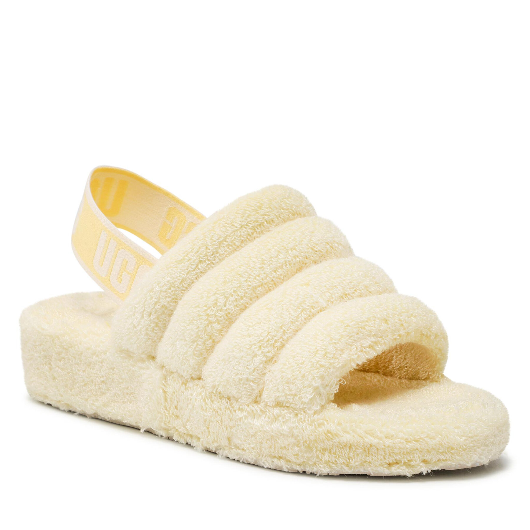 Hausschuhe Ugg W Fluff Yeah Terry 1127116 Gelb von Ugg