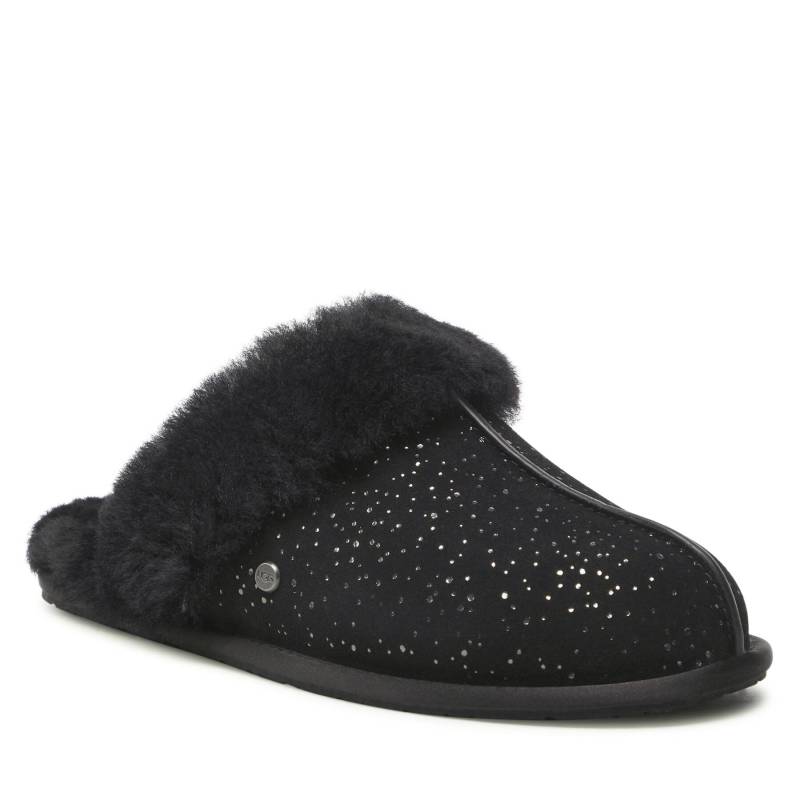 Hausschuhe Ugg W Scuffette II Metellic Spots 1137530 Schwarz von Ugg