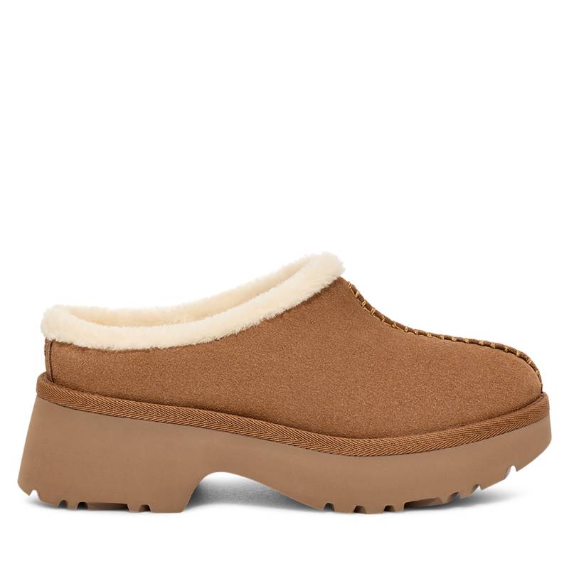 Pantoletten Ugg W New Heights Cozy Clog 1162510 Braun von Ugg