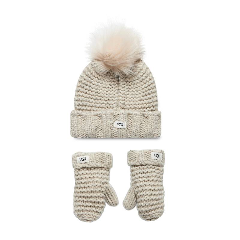 Set Mütze und Handschuhe Ugg K Infant Knit Set 20124 Grau von Ugg