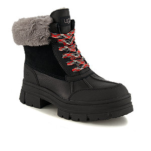 UGG Ashton Addie Damen Schnürboot Schwarz von Ugg