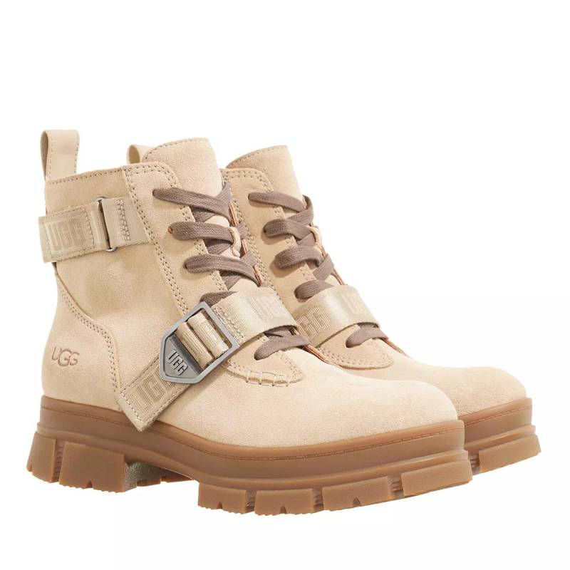 UGG Stiefel & Boots - W Ashton Lace Up - Gr. 41 (EU) - in Beige - für Damen von Ugg