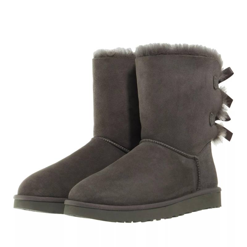 UGG Stiefel & Boots - W Bailey Bow Ii - Gr. 36 (EU) - in Grau - für Damen von Ugg