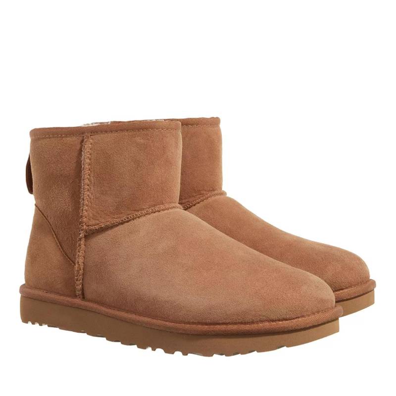 UGG Boots & Stiefeletten - W Classic Mini Regenerate - Gr. 41 (EU) - in Braun - für Damen von Ugg