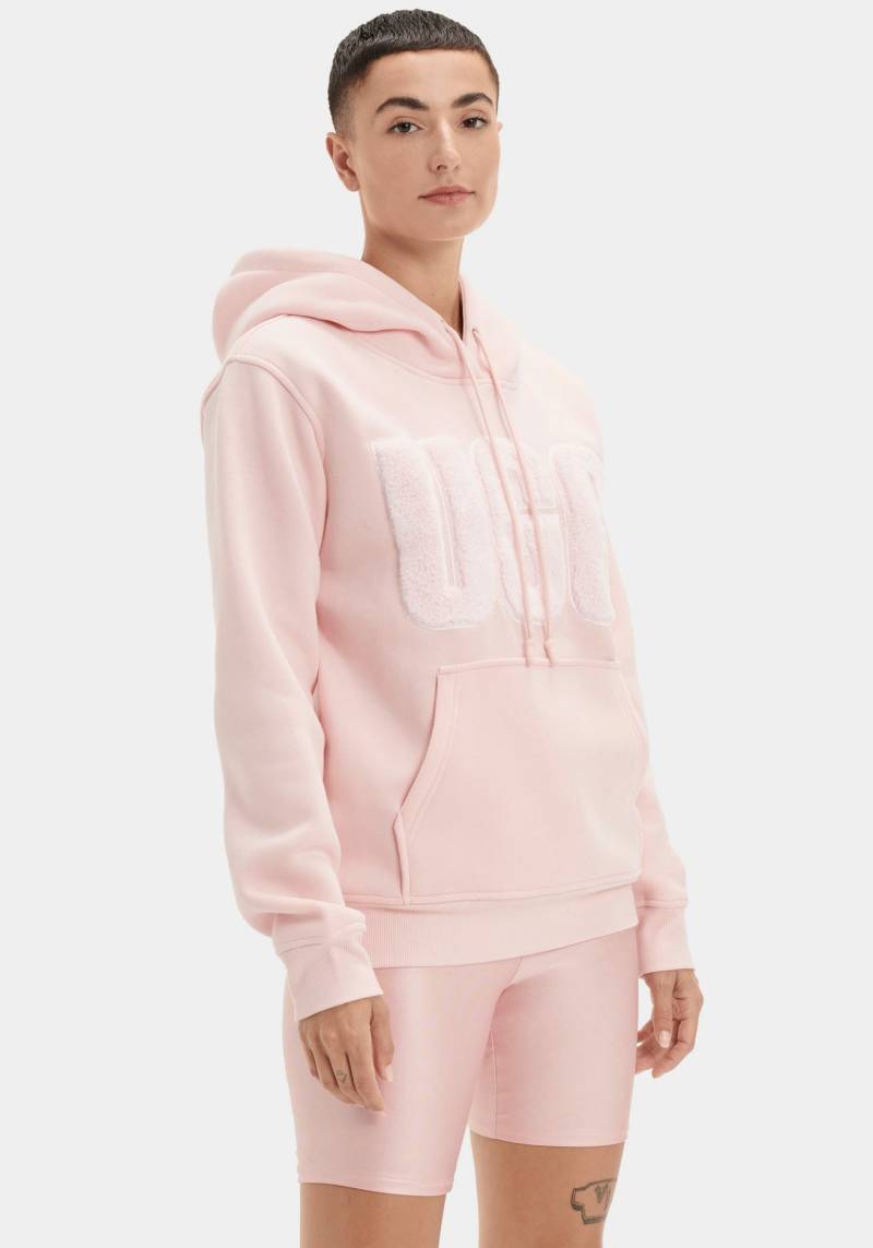 UGG Kapuzensweatshirt »W REY FUZZY LOGO HOODIE«, mit flauschigem Logo von Ugg