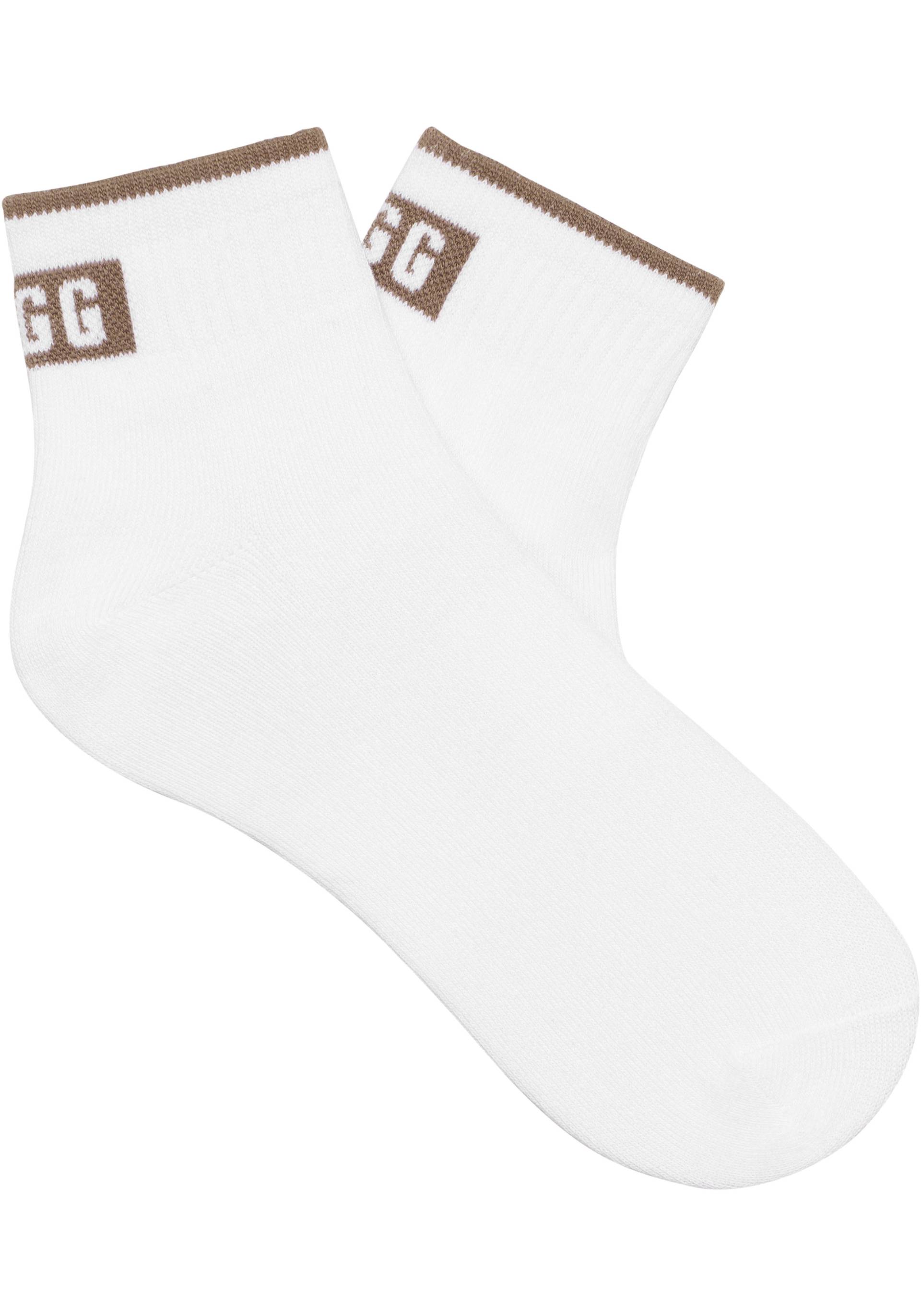 UGG Kurzsocken »Polly Ankle Sock«, mit UGG Schriftzug UGG Kurzsocken »Polly Ankle Sock«, mit UGG Schriftzug von Ugg