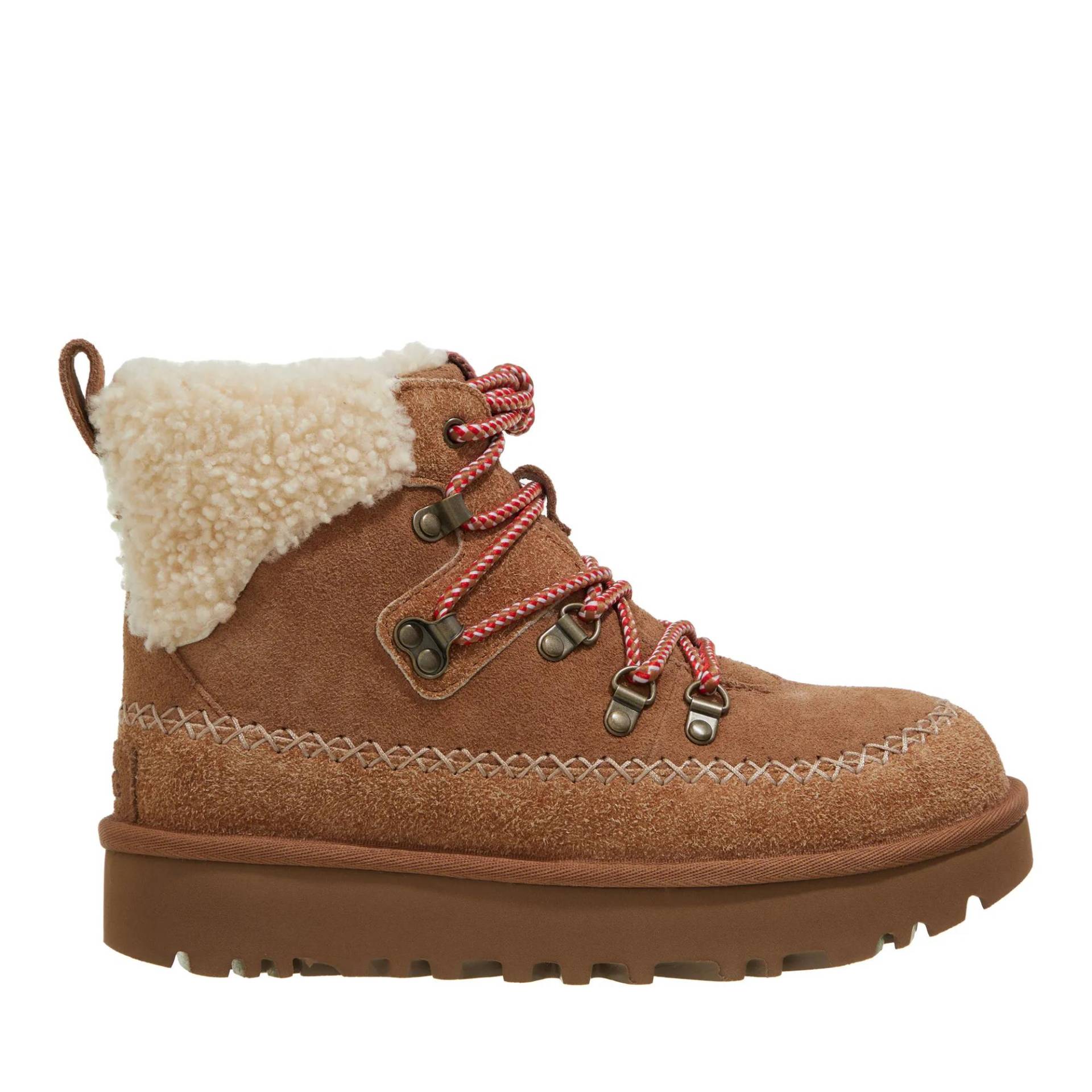 UGG Low-Top Sneaker - Classic Alpine Lace-Up - Gr. 37 (EU) - in Braun - für Damen von Ugg