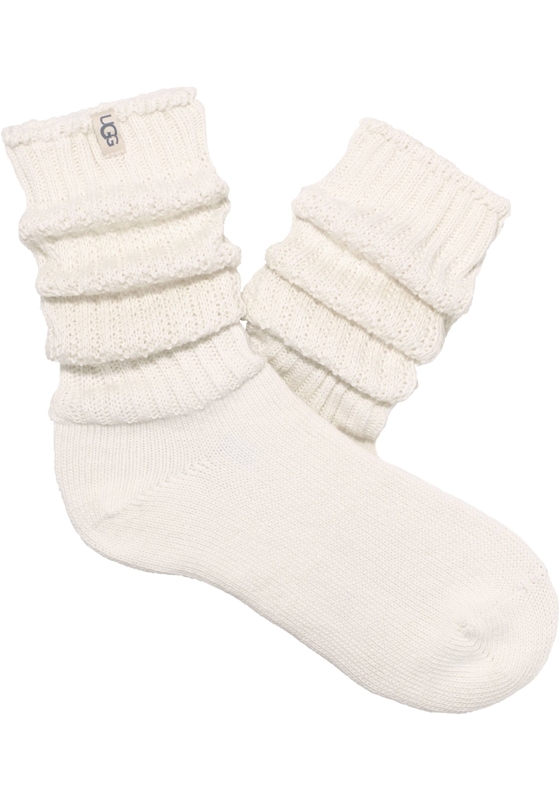 UGG Socken »Tyla Slouchy Crew«, mit Twill-Tape am Bündchen von Ugg