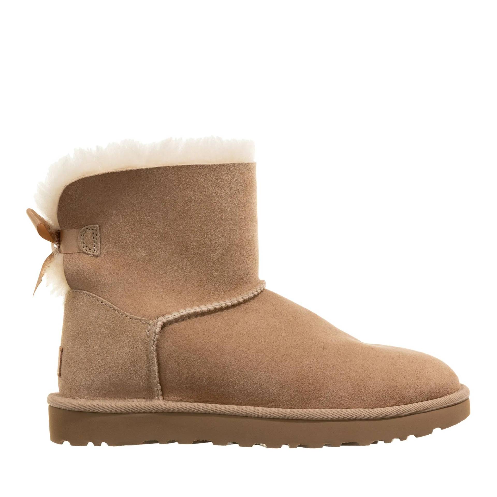 UGG Stiefel - W Mini Bailey Bow Ii - Gr. 36 (EU) - in Braun - für Damen von Ugg