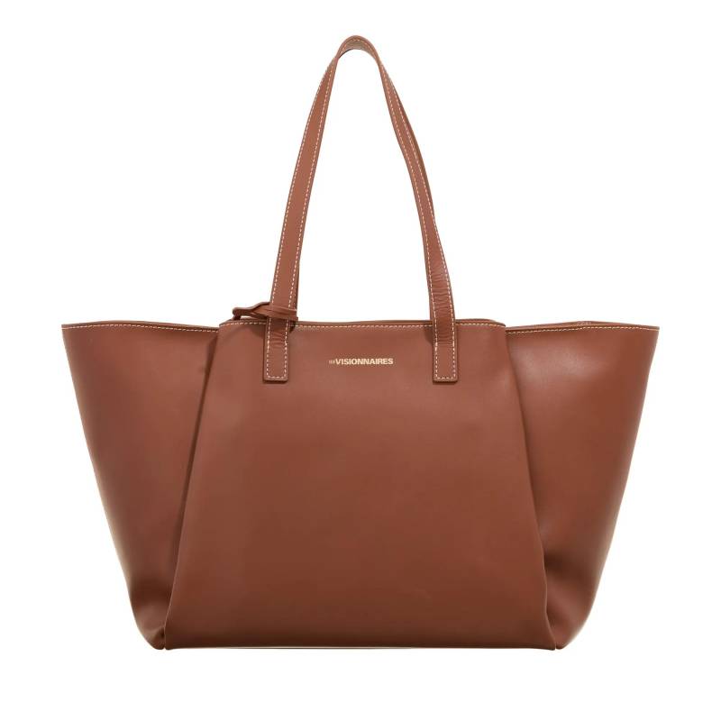 LESVISIONNAIRES Schultertasche - Filippa Smooth - Gr. unisize - in Braun - für Damen von LESVISIONNAIRES