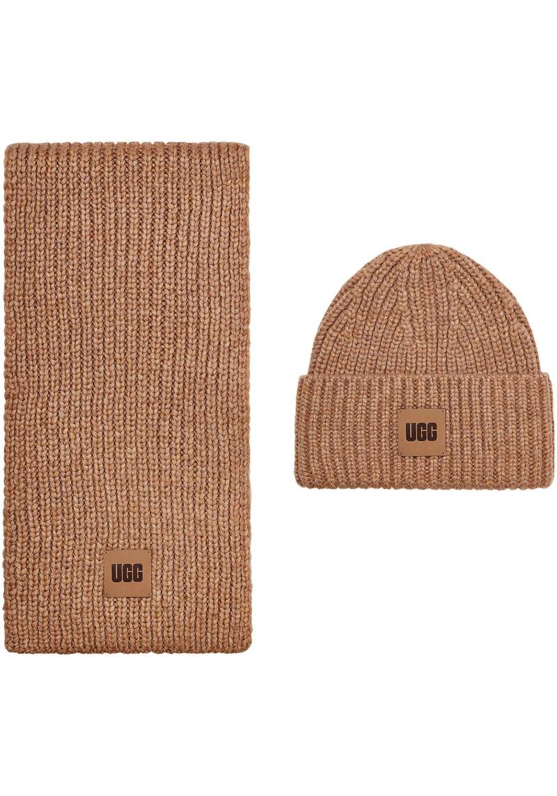 UGG Strickmütze »W CHUNKY RIB KNIT SET« von Ugg