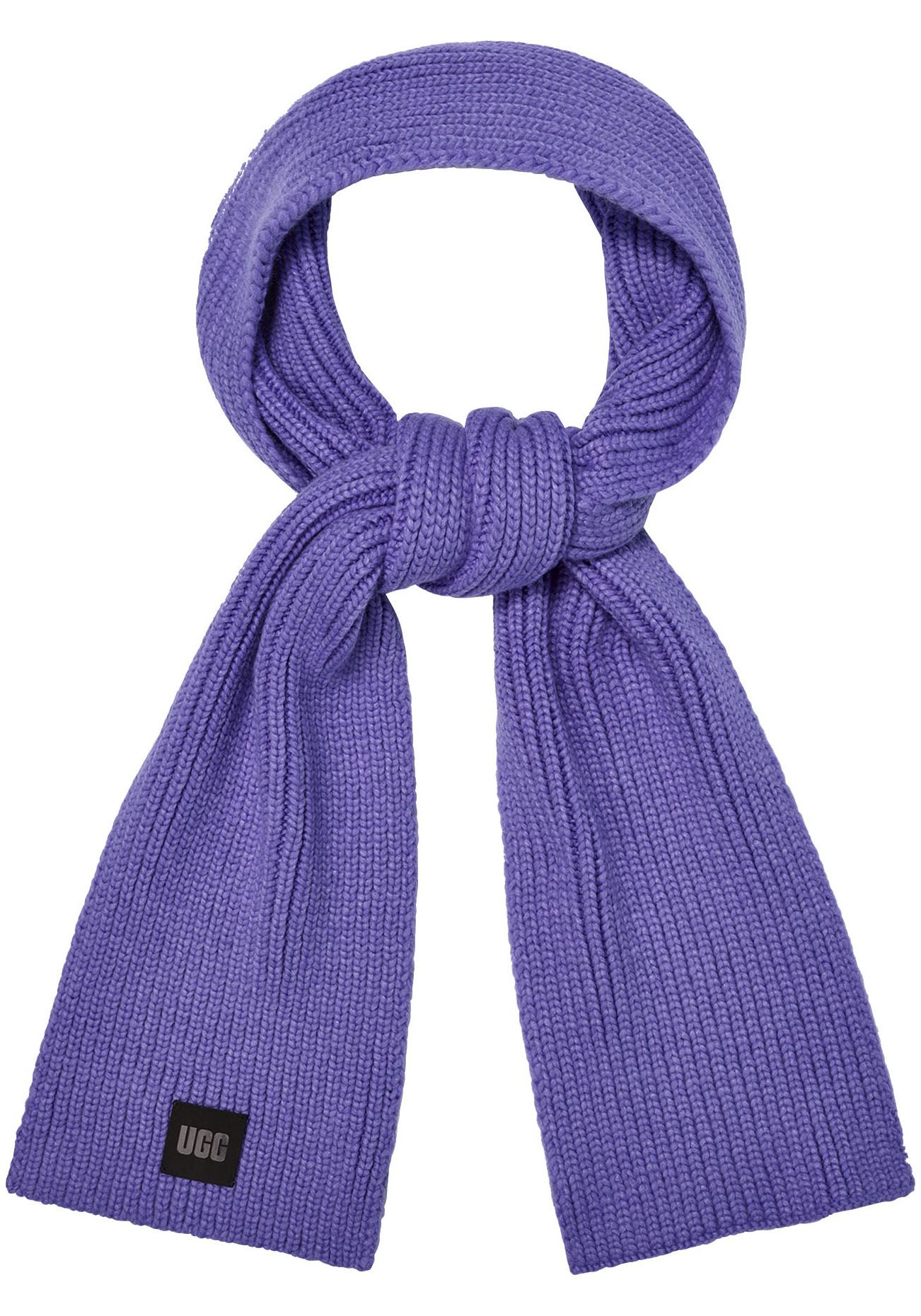 UGG Strickschal »Chunky Rib Scarf«, mit Logo-Patch von Ugg