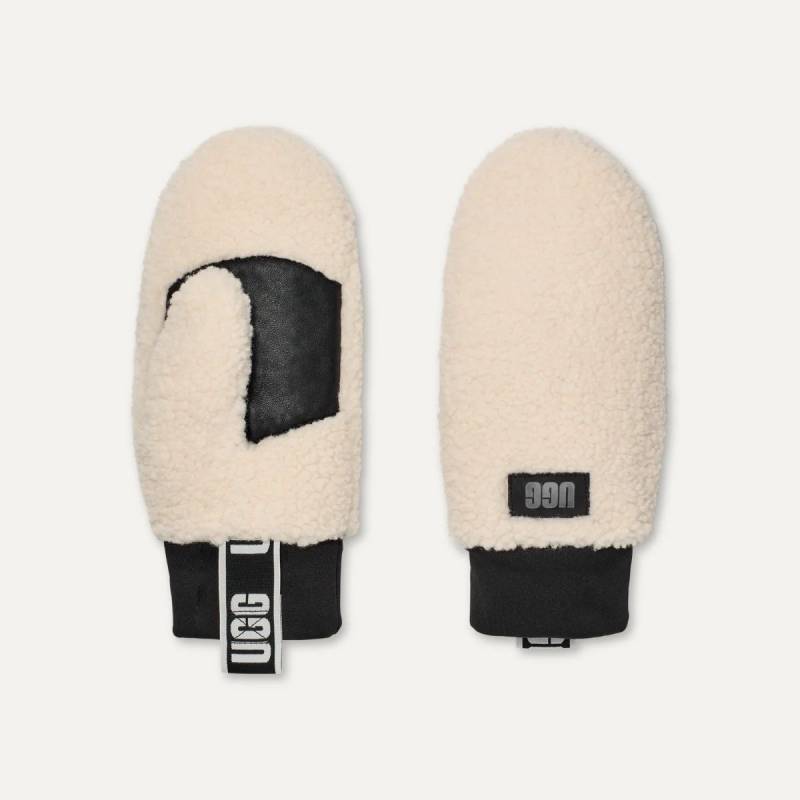 Ugg 101099 UGGFLUFF MITTEN WITH LOGO TAPE-SM SM von Ugg