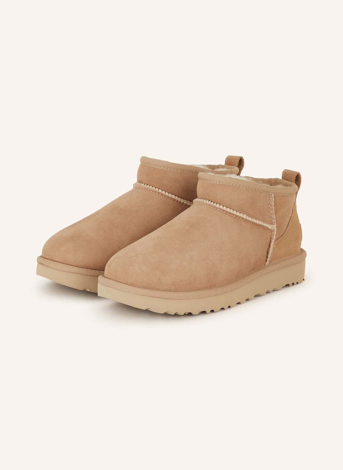 Ugg Boots Classic Ultra Mini beige von Ugg