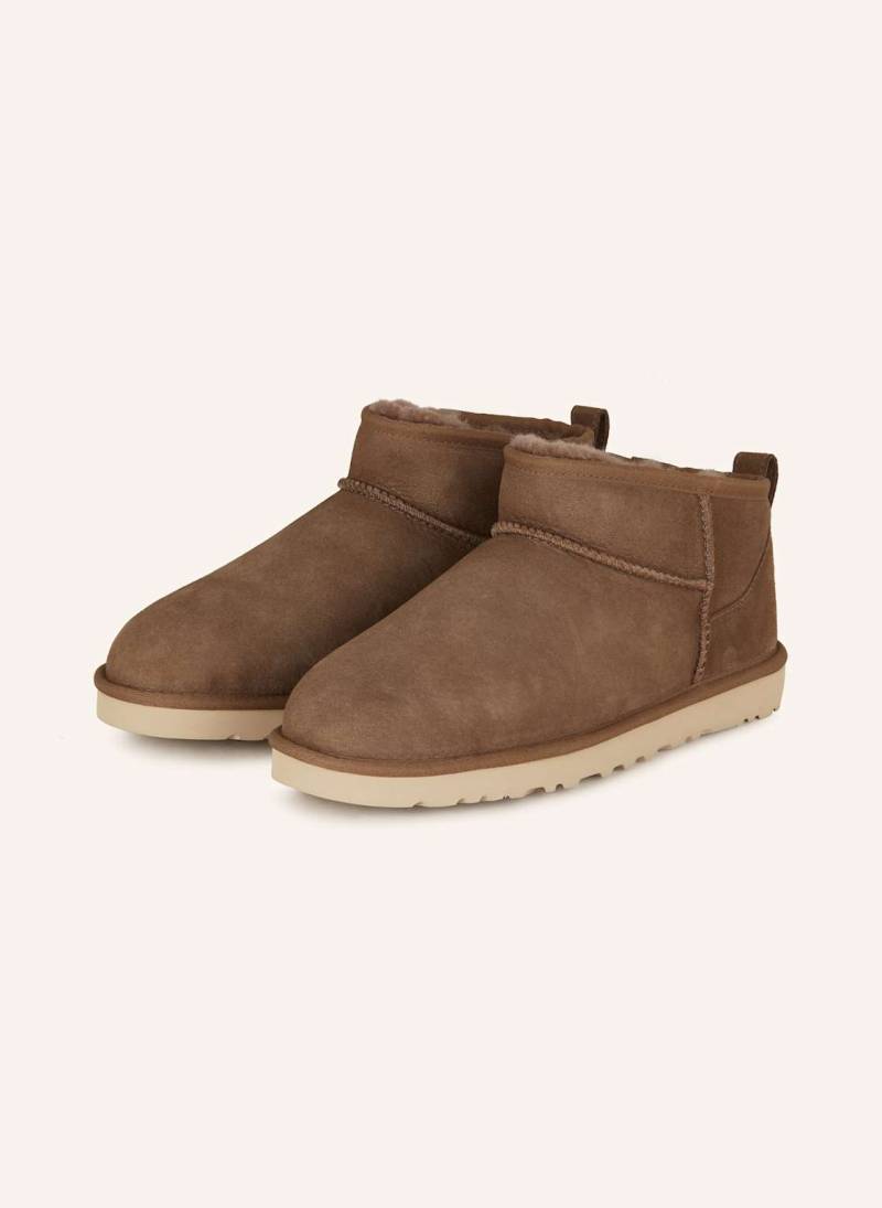 Ugg Boots Classic Ultra Mini braun von Ugg