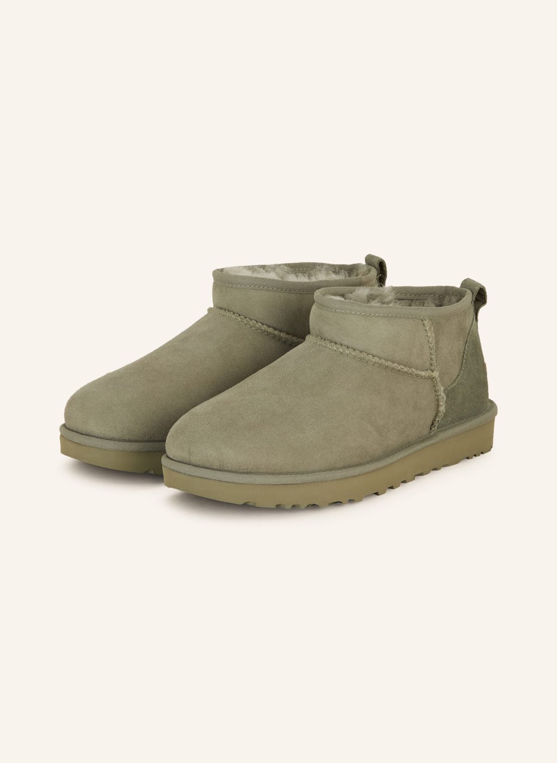 Ugg Boots Classic Ultra Mini gruen von Ugg