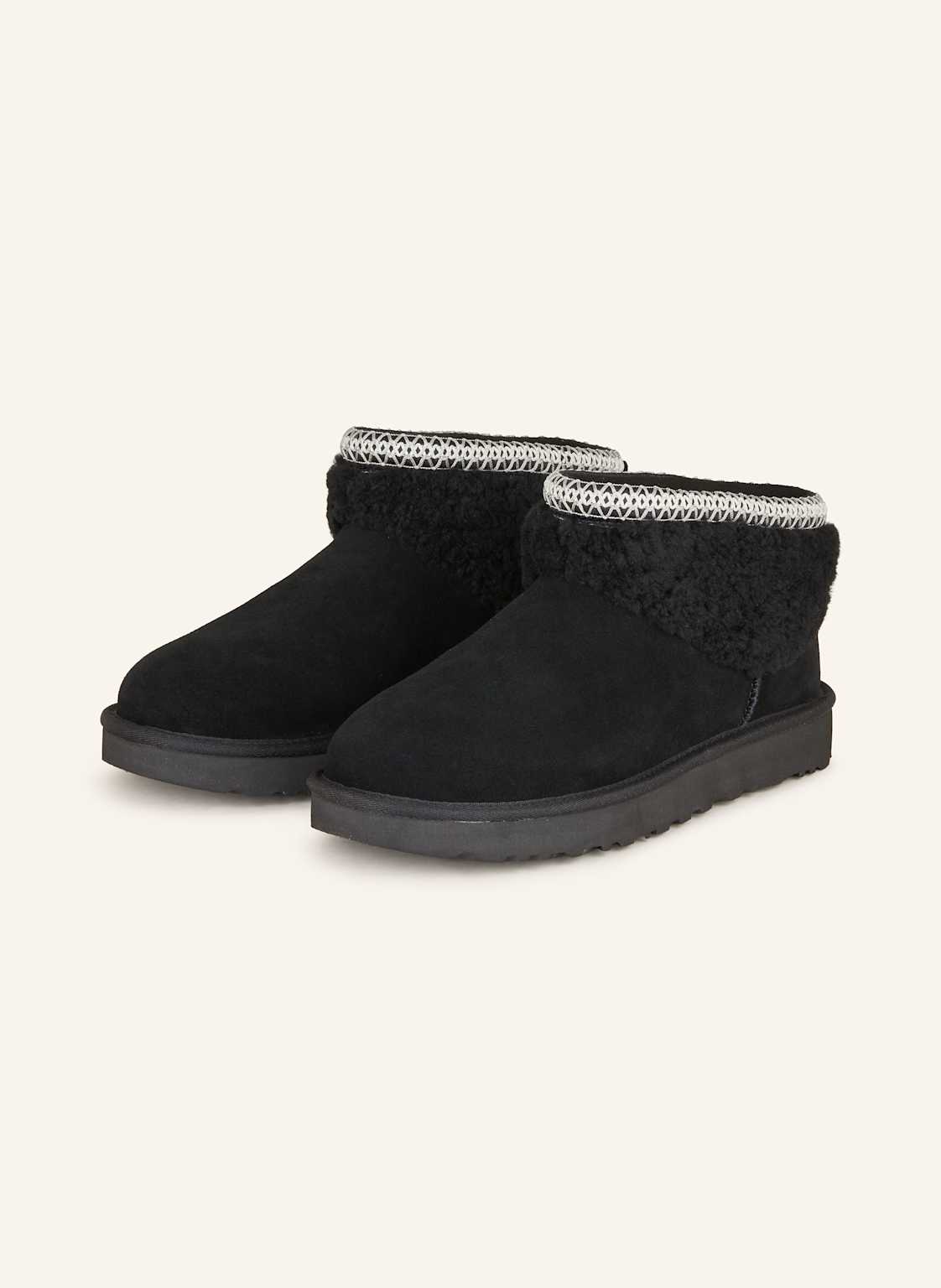 Ugg Boots Classic Ultra Mini schwarz von Ugg