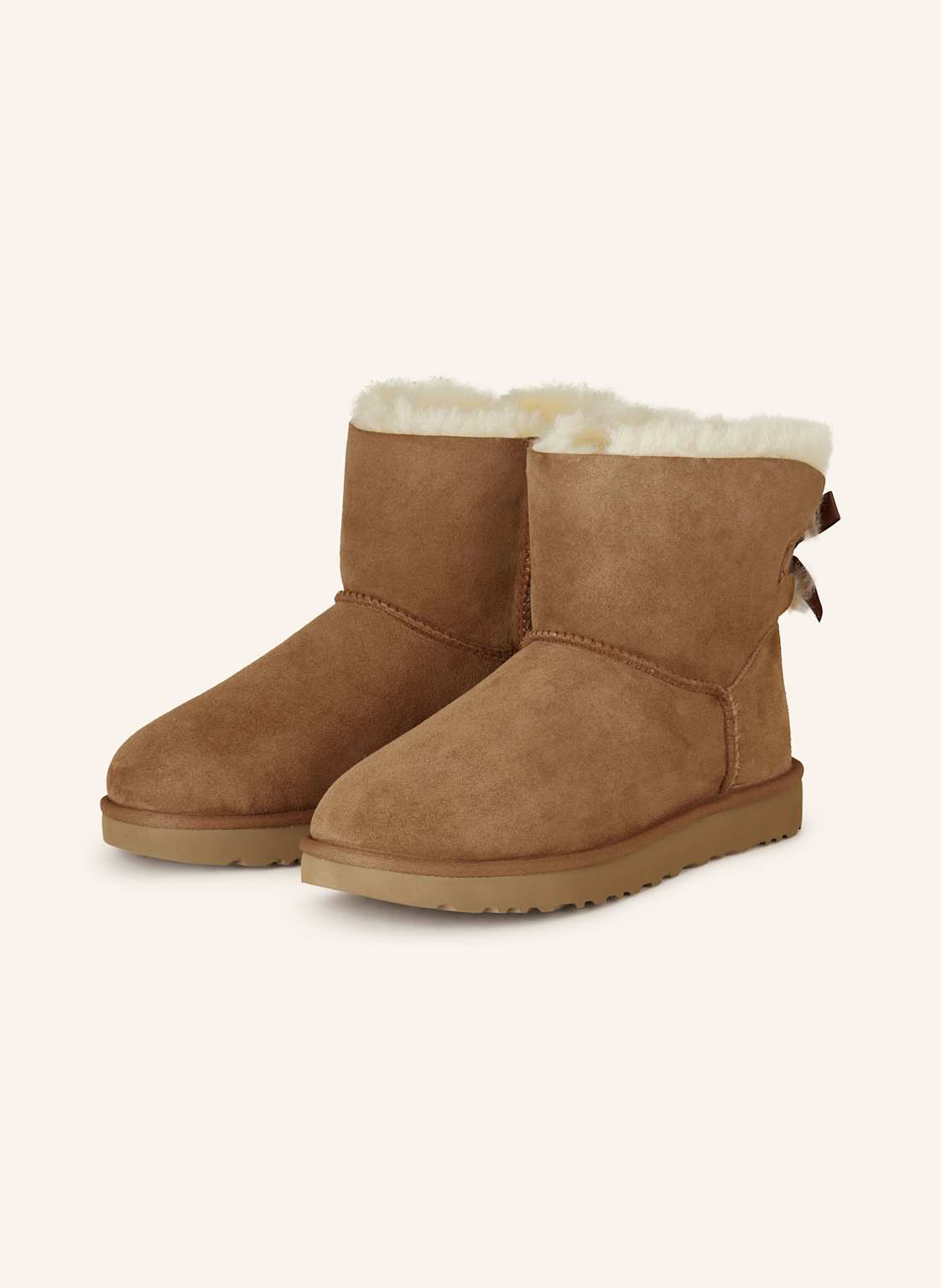 Ugg Boots Mini Bailey Bow Ii braun von Ugg