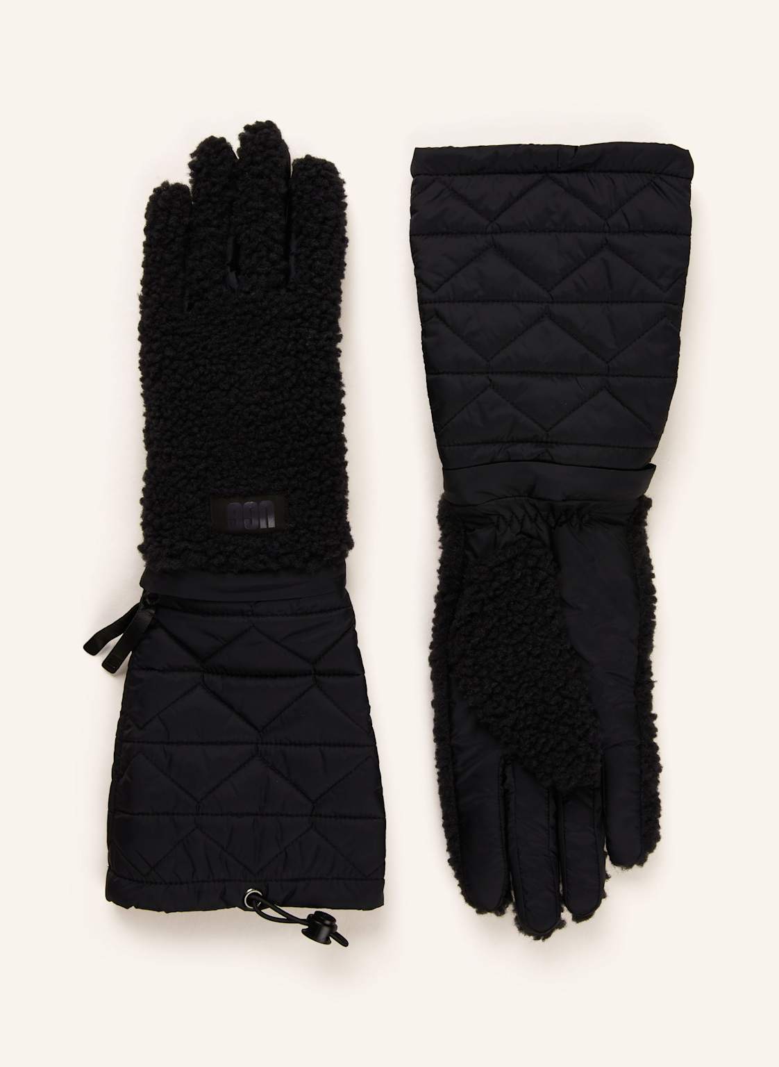 Ugg Handschuhe Im Materialmix schwarz Ugg Handschuhe Im Materialmix schwarz von Ugg