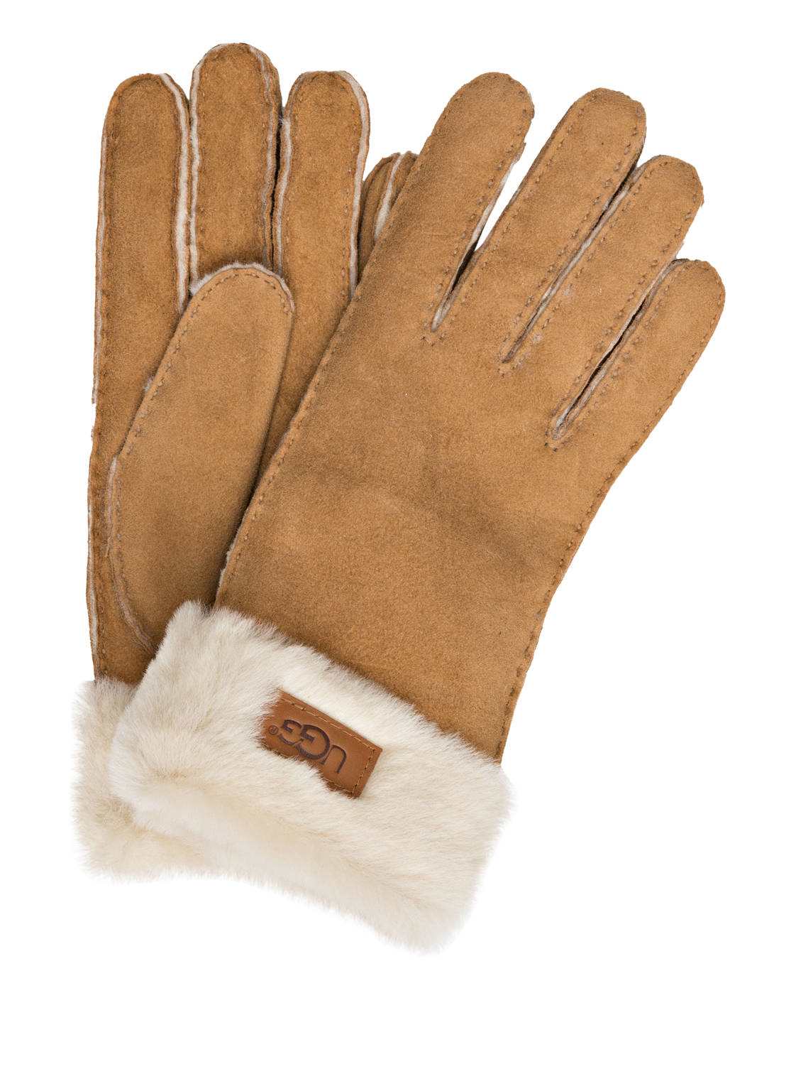 Ugg Lederhandschuhe braun von Ugg