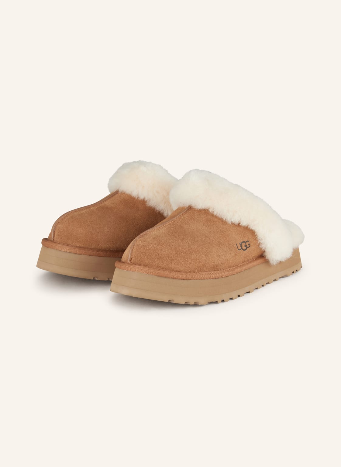 Ugg Pantoletten Disquette braun von Ugg