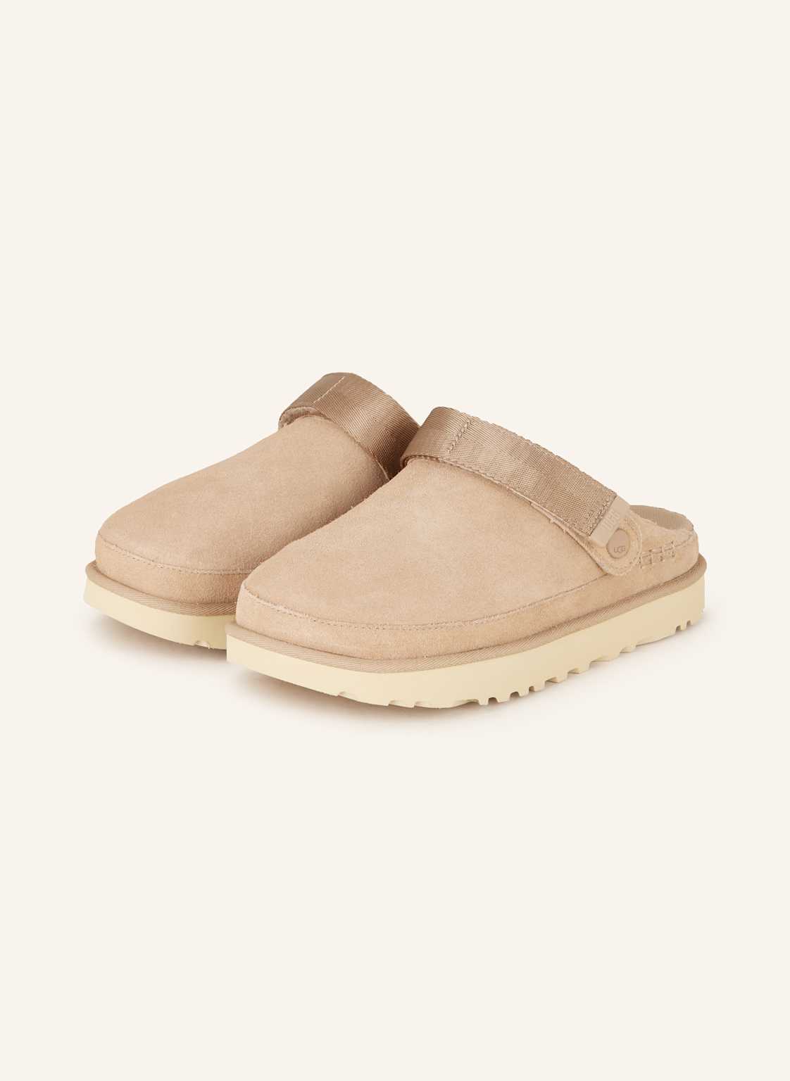 Ugg Pantoletten Goldenstar Clog beige von Ugg