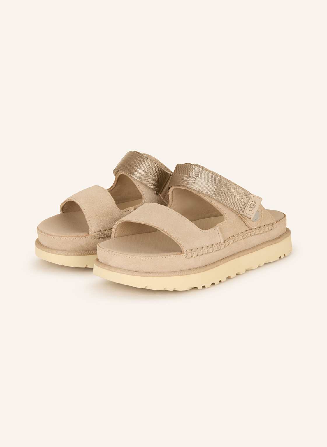 Ugg Pantoletten Goldenstar Glide beige Ugg Pantoletten Goldenstar Glide beige von Ugg