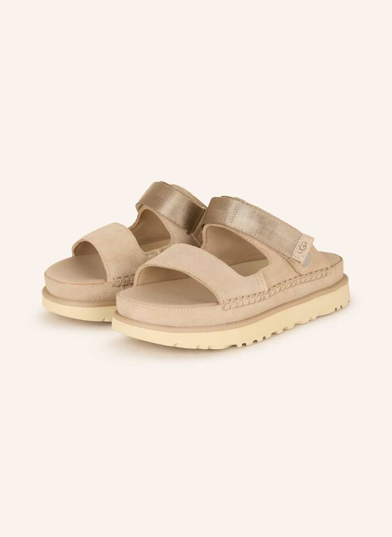 Ugg Pantoletten Goldenstar Glide beige von Ugg