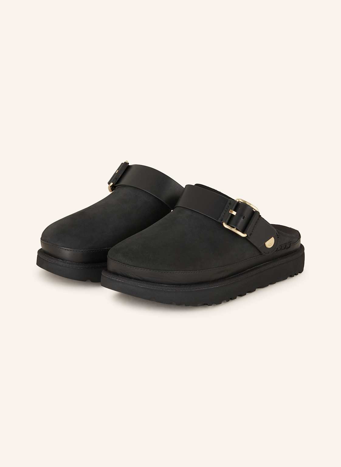 Ugg Pantoletten Goldenstar Villa Clog schwarz Ugg Pantoletten Goldenstar Villa Clog schwarz von Ugg
