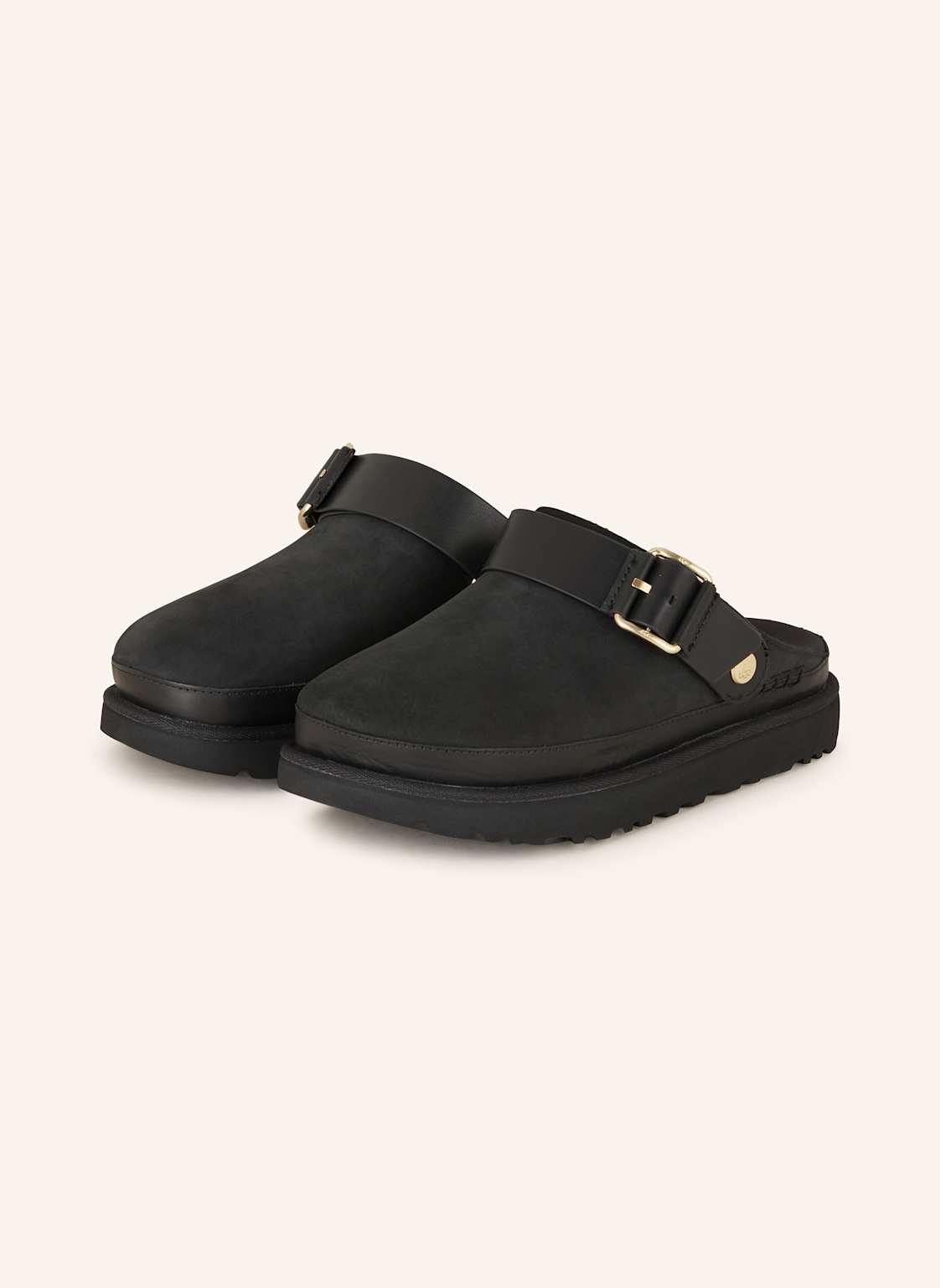 Ugg Pantoletten Goldenstar Villa Clog schwarz von Ugg