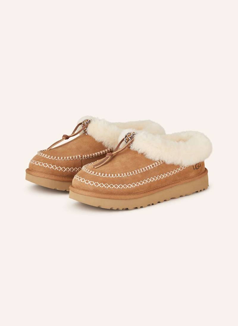 Ugg Pantoletten Tasman Alpine braun von Ugg