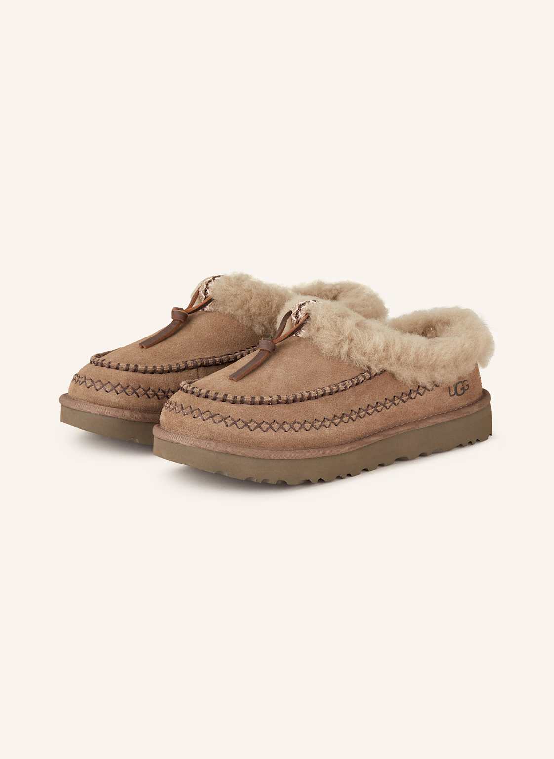 Ugg Pantoletten Tasman Alpine gruen von Ugg