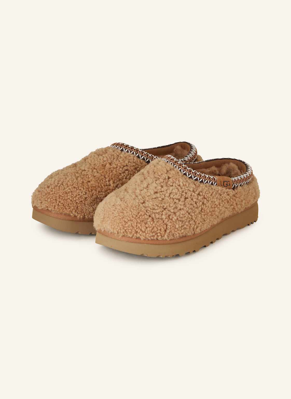 Ugg Pantoletten Tasman Maxi Curly braun Ugg Pantoletten Tasman Maxi Curly braun von Ugg