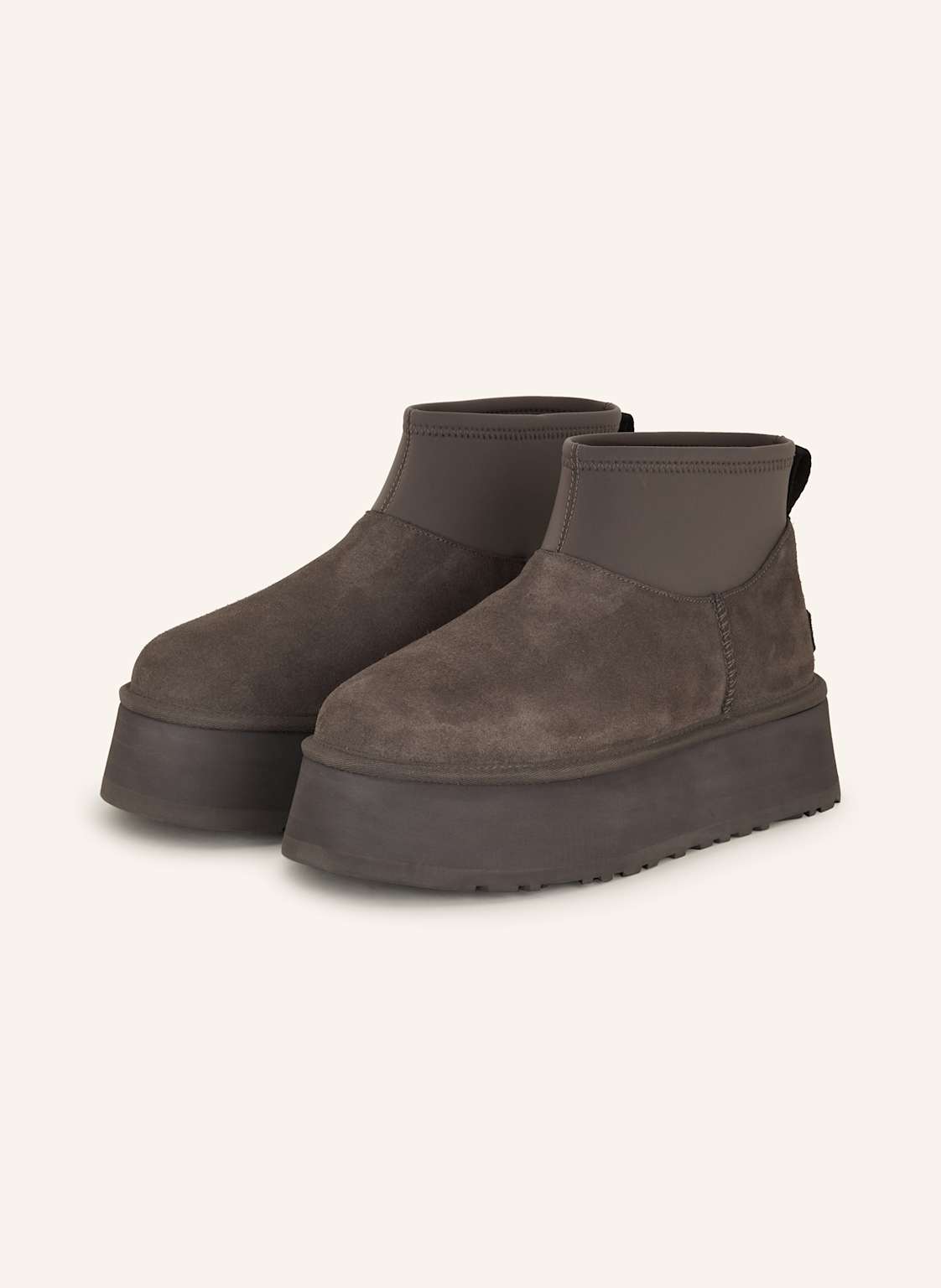 Ugg Plateau-Boots Classic Mini Dipper grau Ugg Plateau-Boots Classic Mini Dipper grau von Ugg