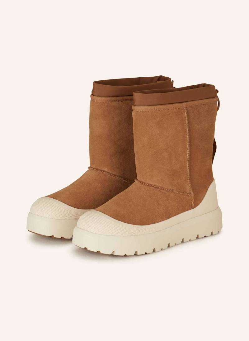 Ugg Plateau-Boots Classic Short braun von Ugg