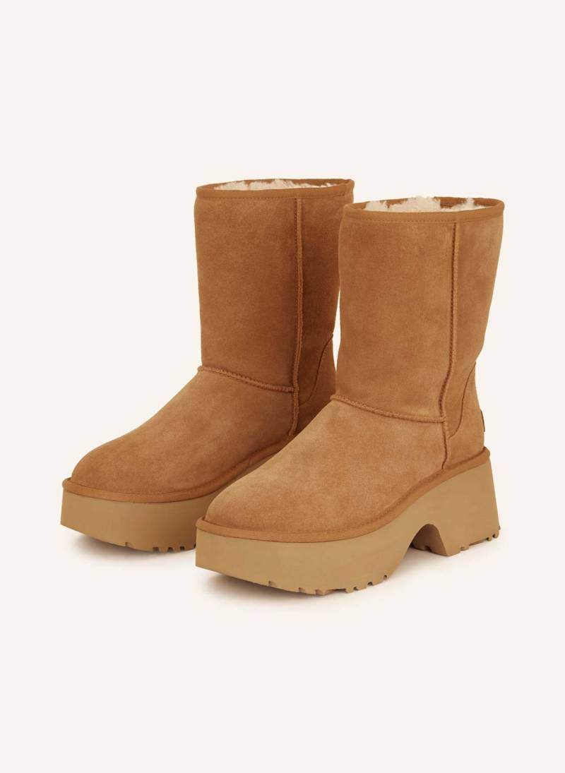 Ugg Plateau-Boots Classic braun von Ugg