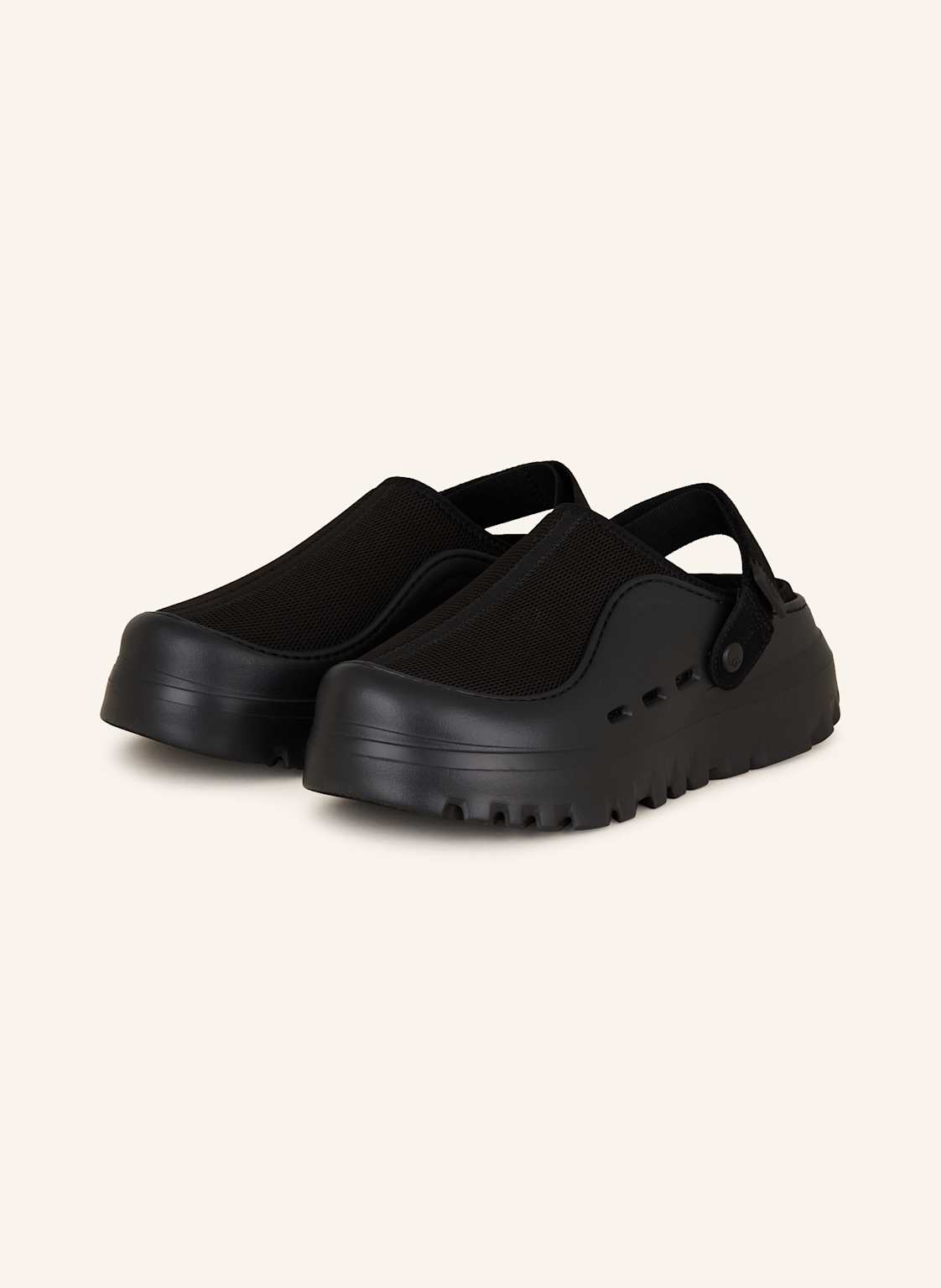 Ugg Plateau-Mules Peakmod schwarz Ugg Plateau-Mules Peakmod schwarz von Ugg