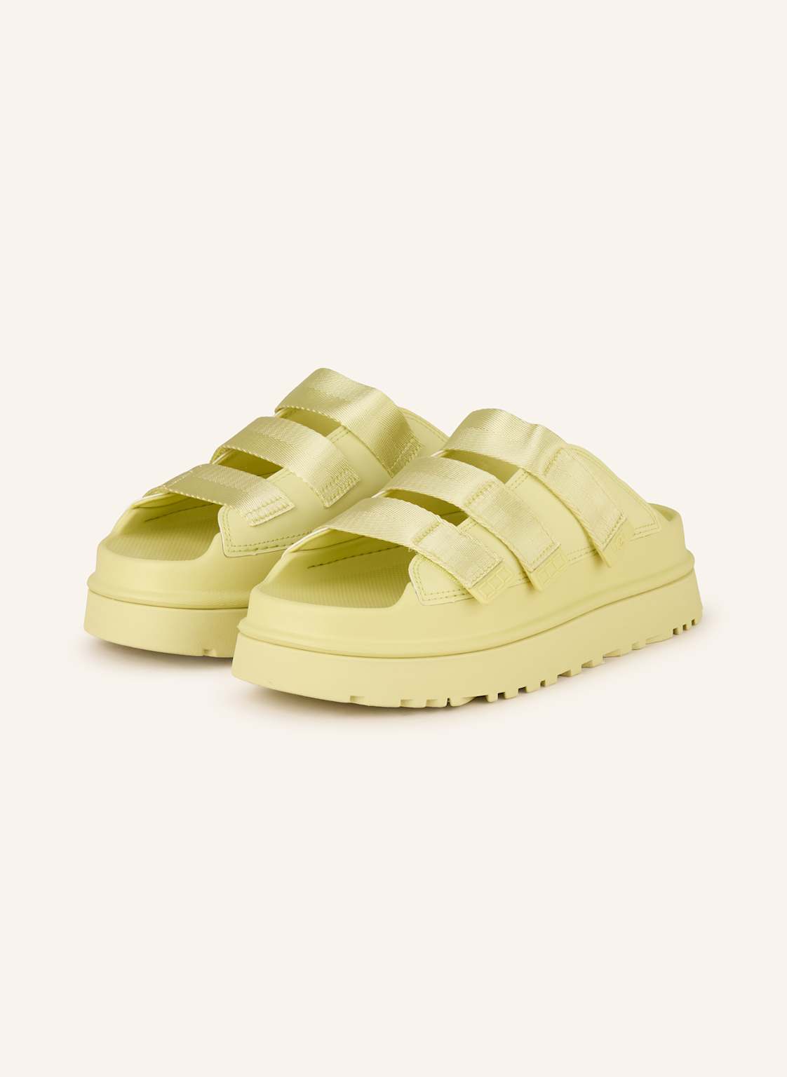 Ugg Plateau-Pantoletten Goldenglow gelb Ugg Plateau-Pantoletten Goldenglow gelb von Ugg