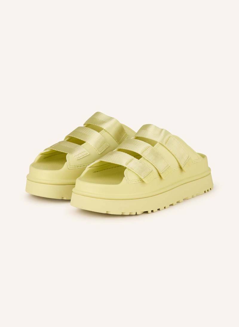 Ugg Plateau-Pantoletten Goldenglow gelb von Ugg
